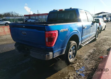 2021 Ford F-150 Xlt из США, поврежденный, VIN 1FTEW1EP4MFA24269